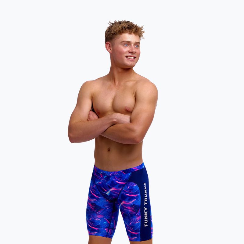 Children's swim jammers Funky Trunks Training Jammers rising tide 2