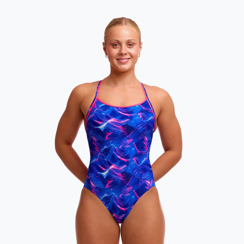 Women's one-piece swimsuit  Funkita Diamond Back One piece rising tide 2