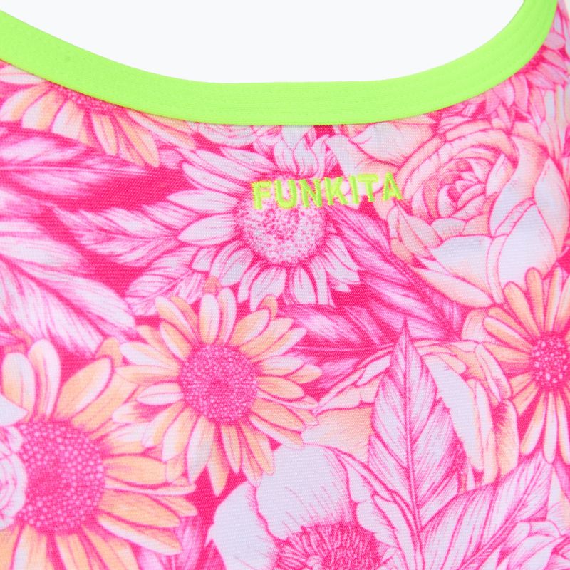 Women's one-piece swimsuit Funkita Single Strap One Piece rosie cheeky 3
