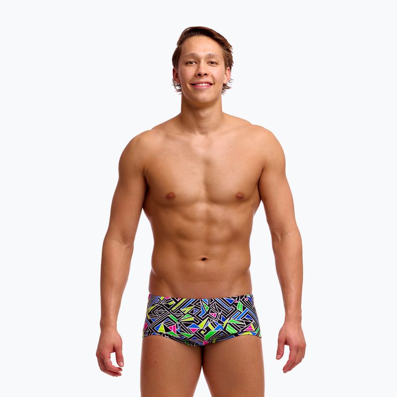 Men's swim trunks Funky Trunks Classic Trunks bits of peace 2