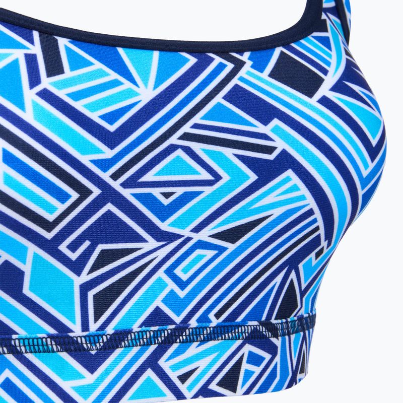 Swimsuit top Funkita Sports Top blue bits 3