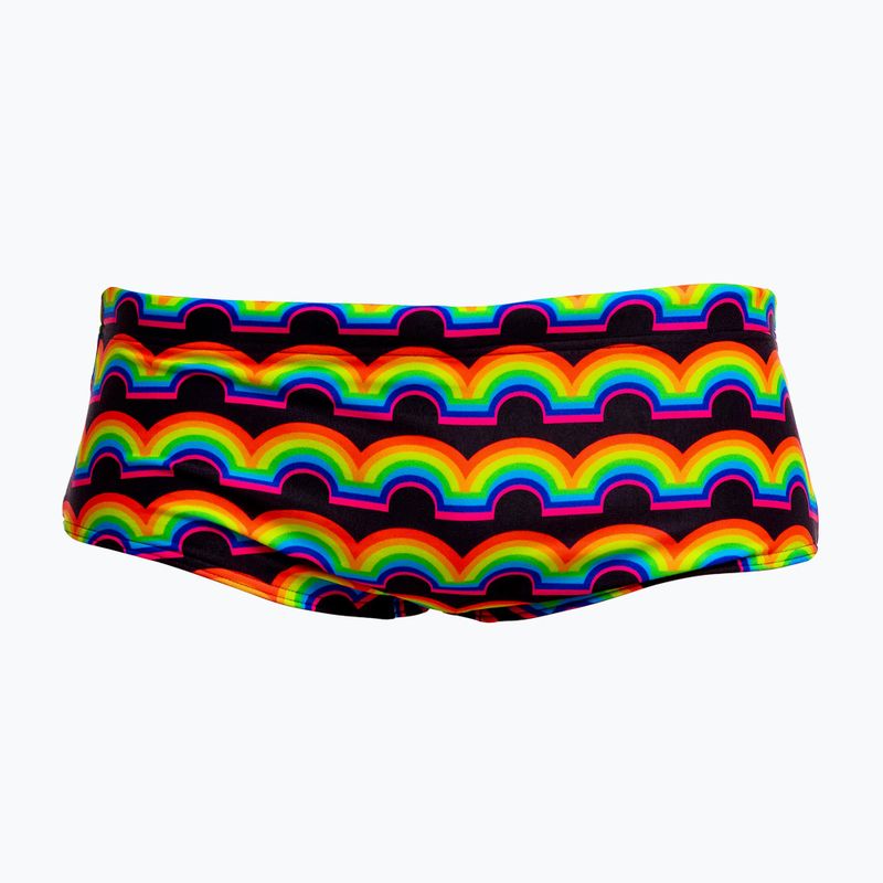Men's swim trunks Funky Trunks Sidewinder Trunks rainbowie