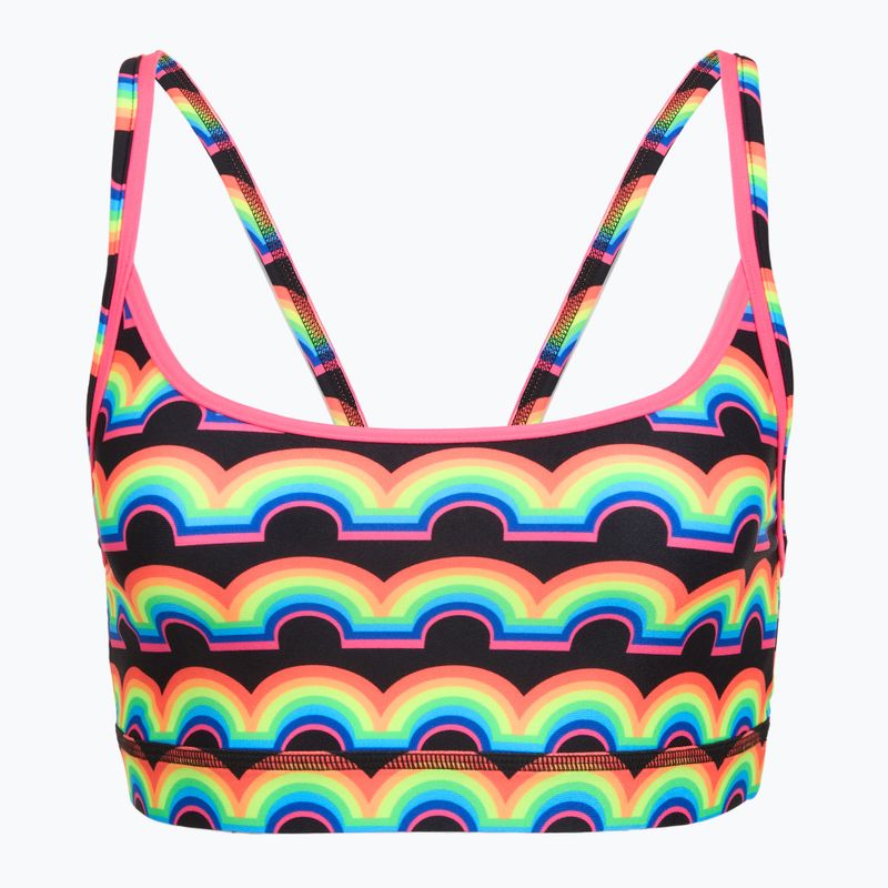 Swimsuit top Funkita Sports Top rainbowie