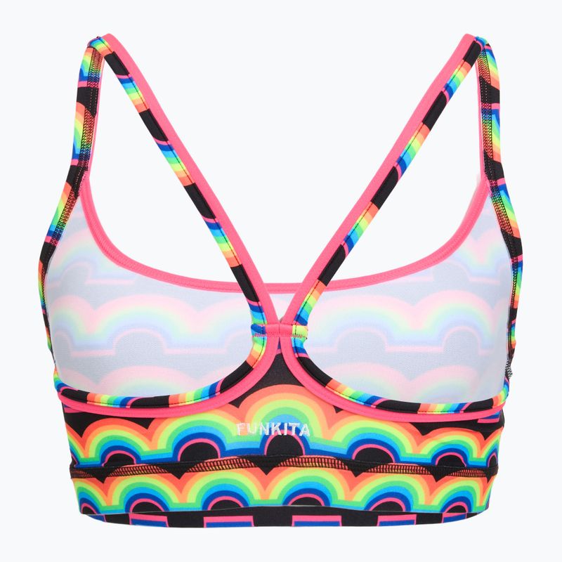 Swimsuit top Funkita Sports Top rainbowie 2