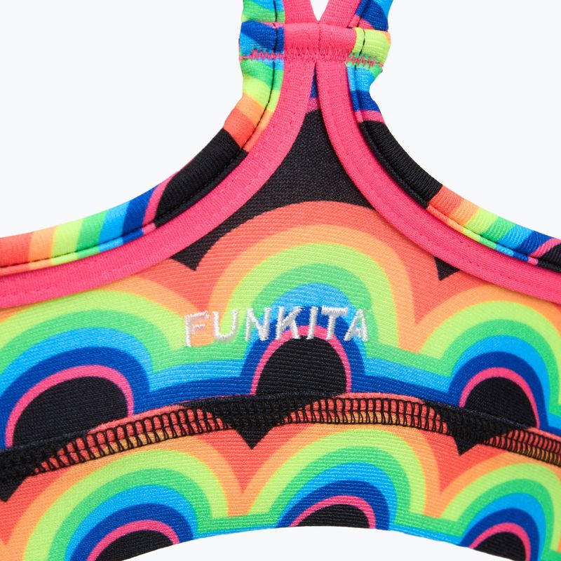 Swimsuit top Funkita Sports Top rainbowie 3