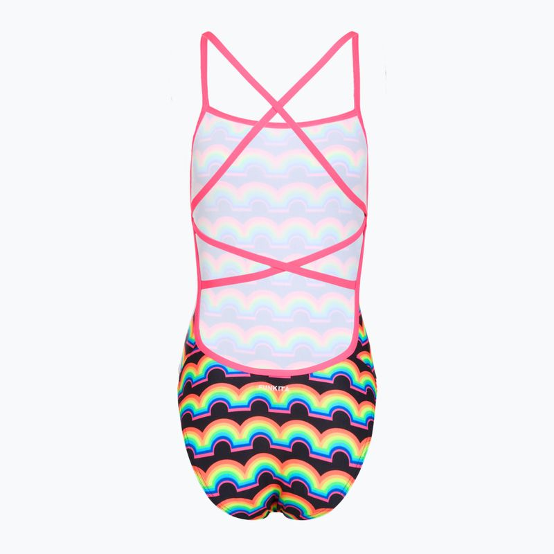 Women's one-piece swimsuit Funkita Strapped In One Piece rainbowie 2