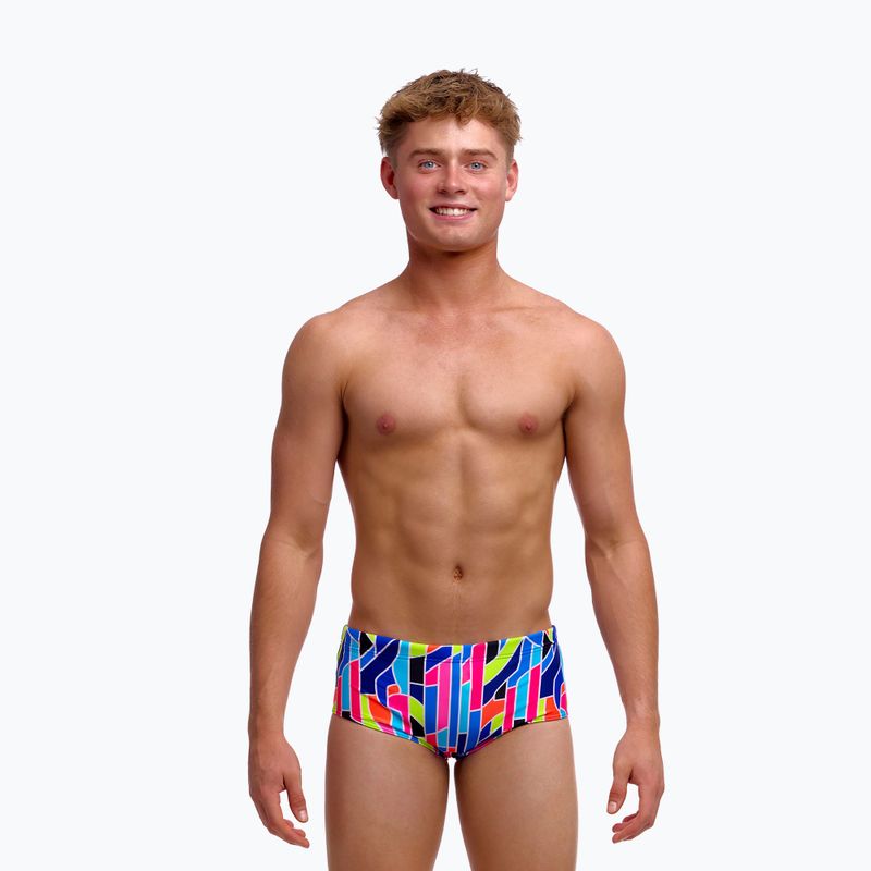 Children's swim trunks Funky Trunks Sidewinder Trunks fault lines 2
