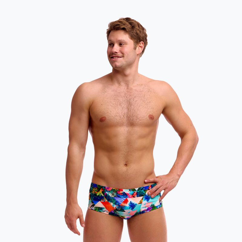 Men's swim boxers Funky Trunks Classic Trunks palm prism 3