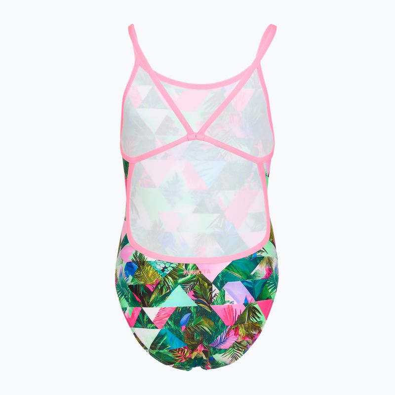 Children's one-piece swimsuit Funkita Single Strap One Piece sub lime 2