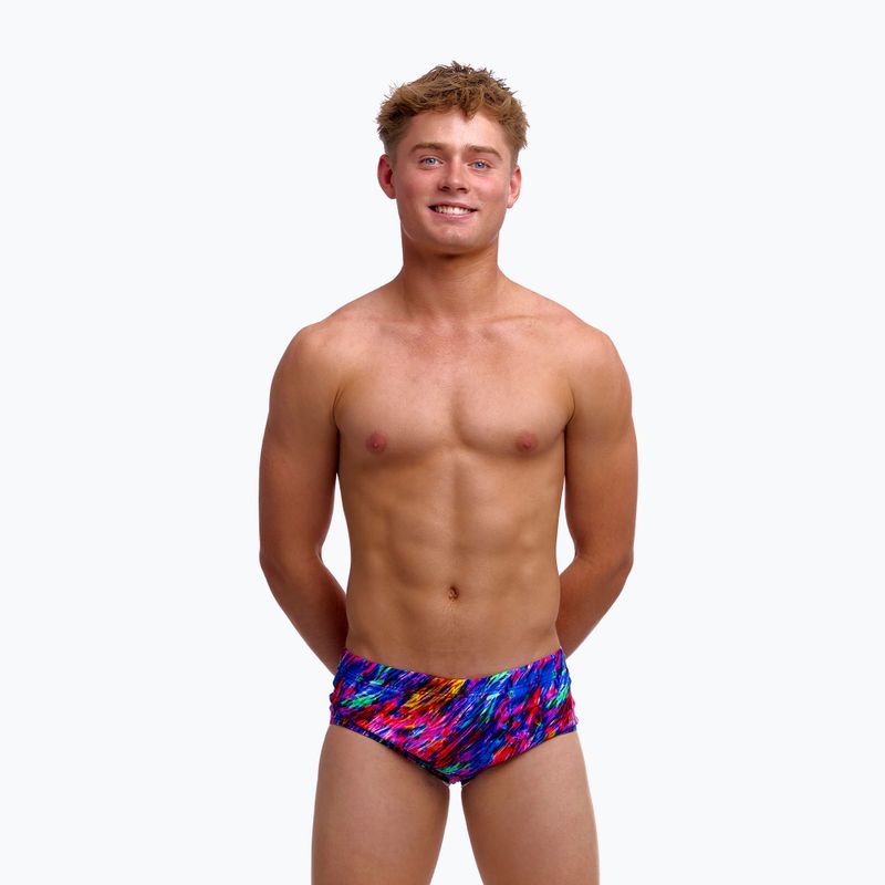 Children's swim boxers Funky Trunks Sidewinder Trunks big bang 3