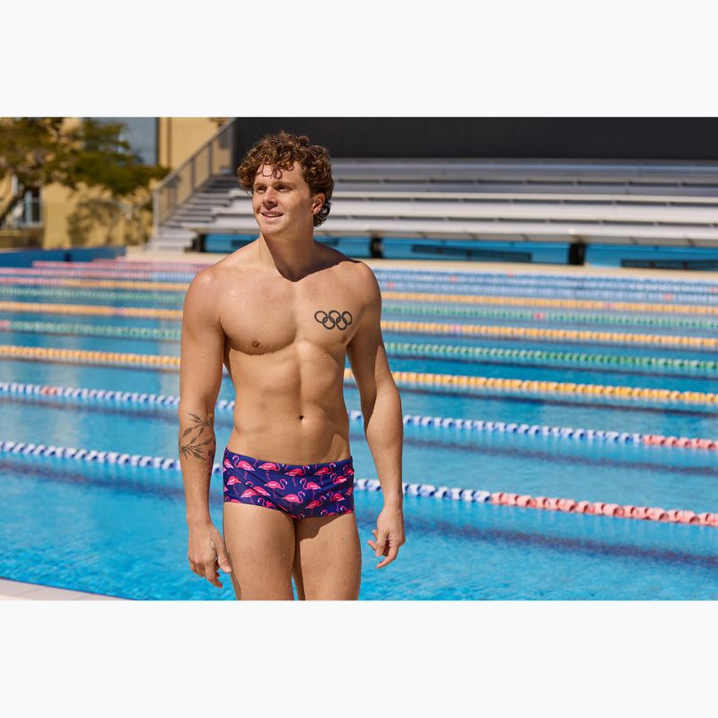 Men's swim trunks Funky Trunks Sidewinder Trunks flocked up 6