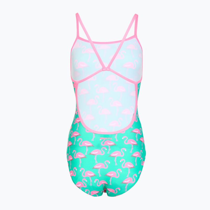 Women's one-piece swimsuit Funkita Single Strap One Piece go flamingo! 2