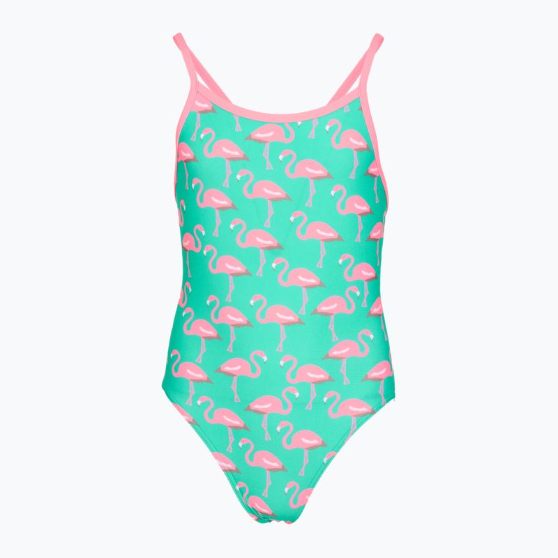 Children's one-piece swimsuit Funkita Single Strap One Piece go flamingo!