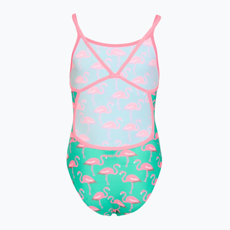 Children's one-piece swimsuit Funkita Single Strap One Piece go flamingo! 2