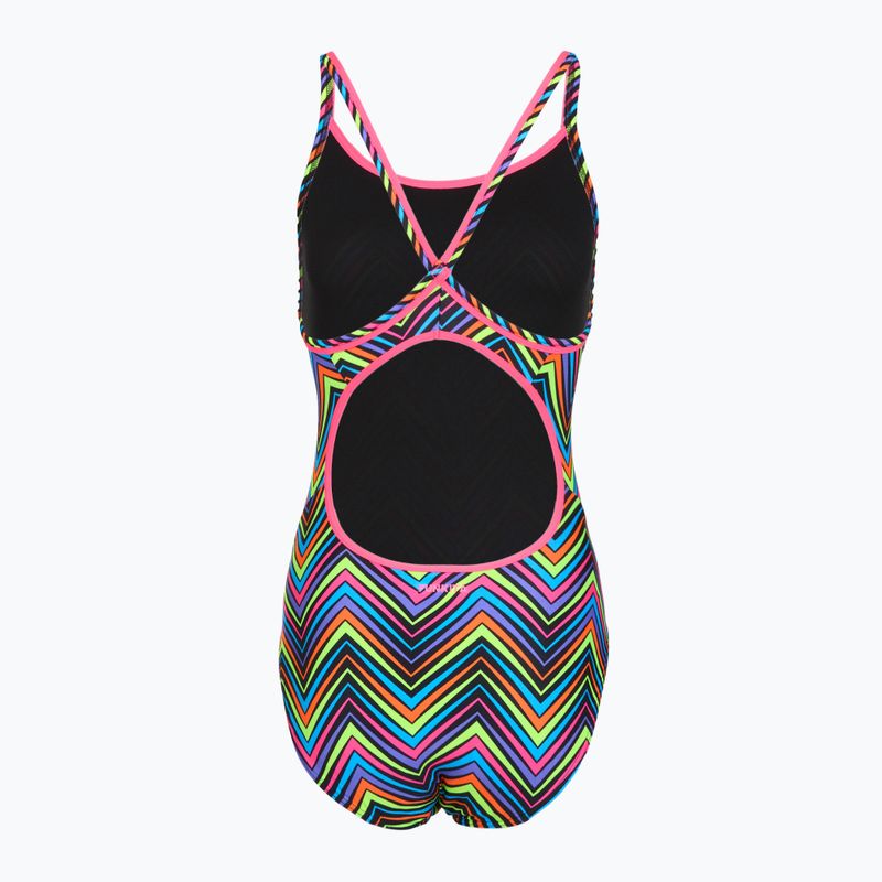 Women's one-piece swimsuit Funkita Diamond Secure One Piece up down 2