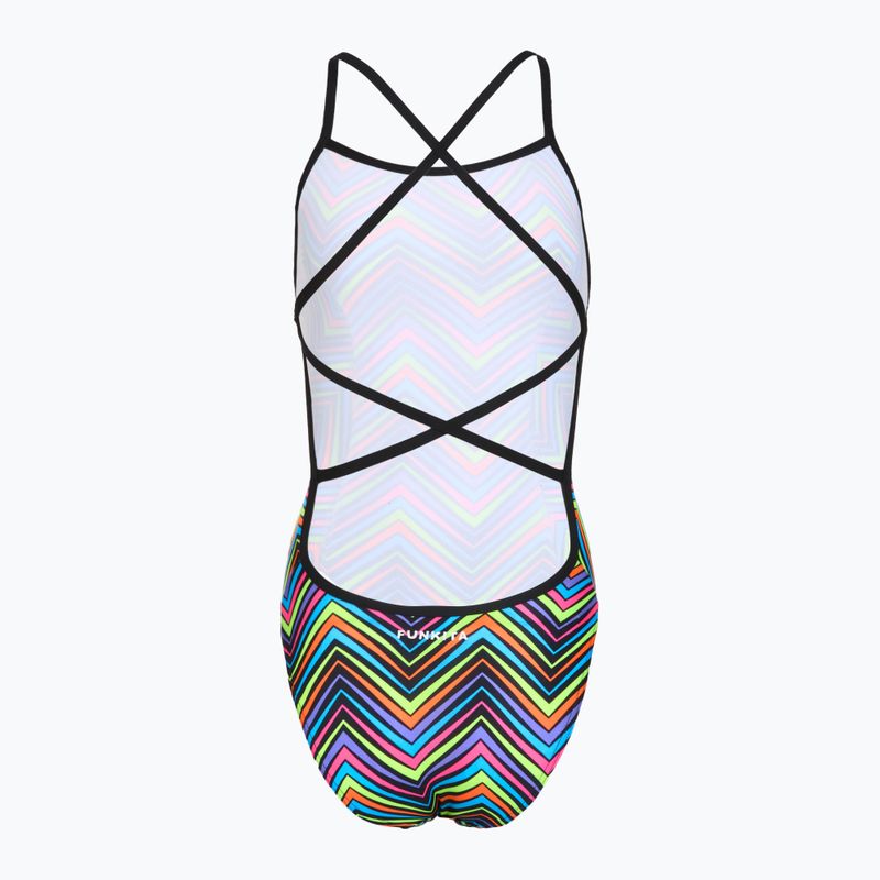 Women's one-piece swimsuit Funkita Bond Girl One Piece up down 2