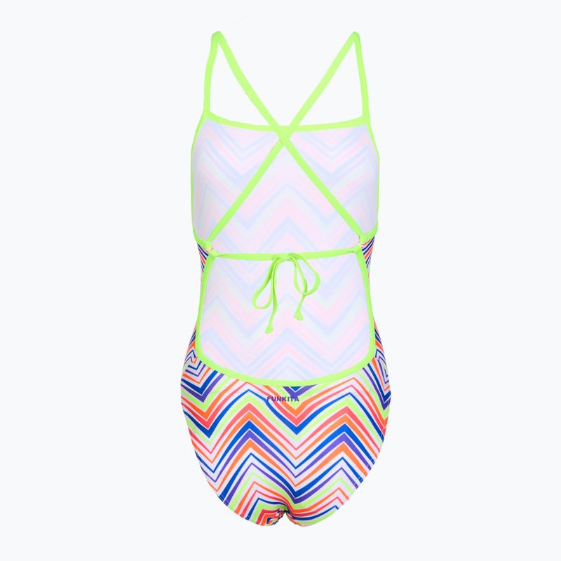Women's one-piece swimsuit Funkita Tie Me Tight One Piece down up 2