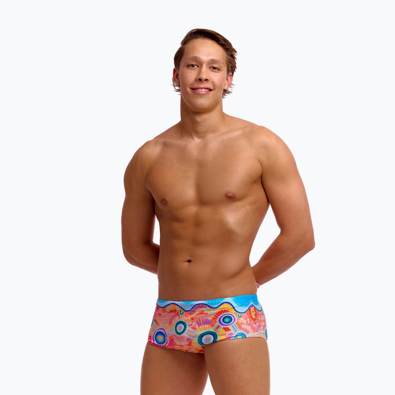 Men's swim trunks Funky Trunks Sidewinder Trunks kulin colour 3
