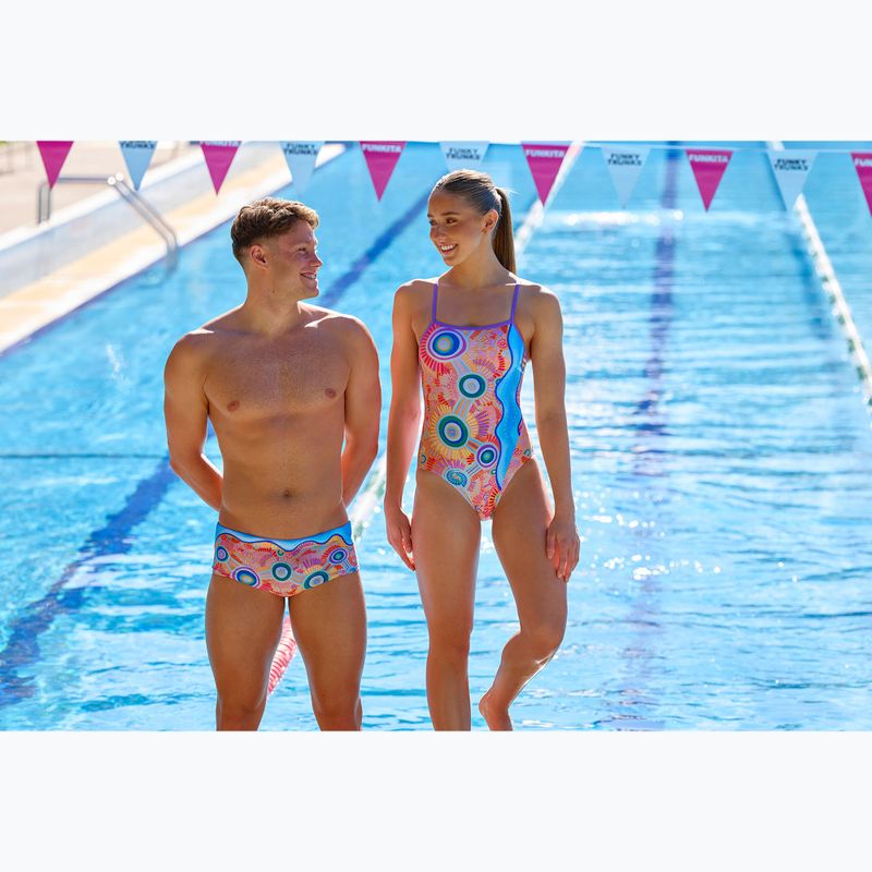 Men's swim trunks Funky Trunks Sidewinder Trunks kulin colour 9