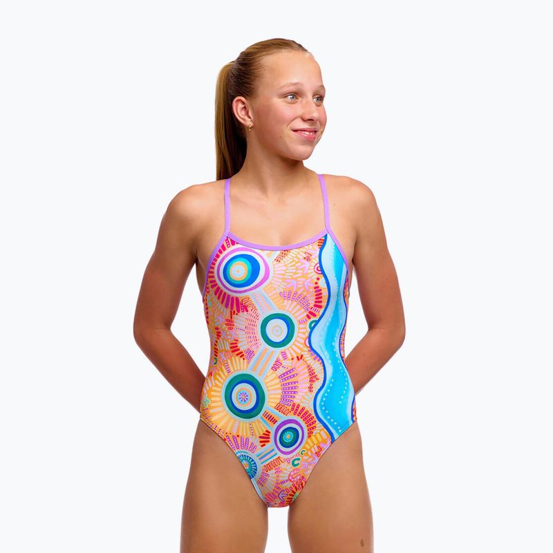 Children's one-piece swimsuit Funkita Single Strap One Piece kulin colour