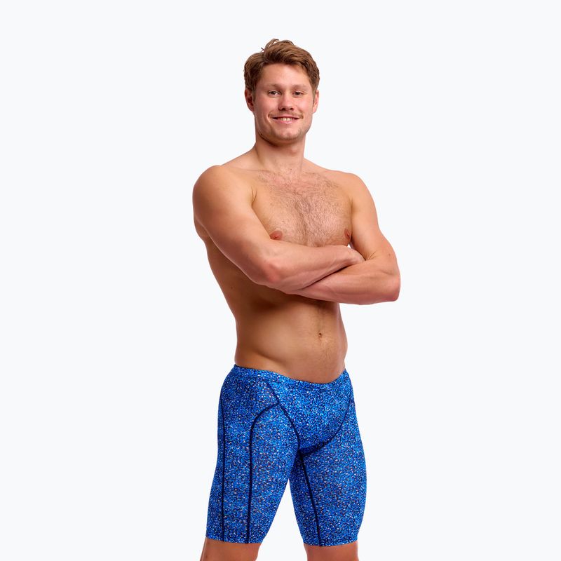 Men's swim jammers Funky Trunks Training Jammers pebble beach 4