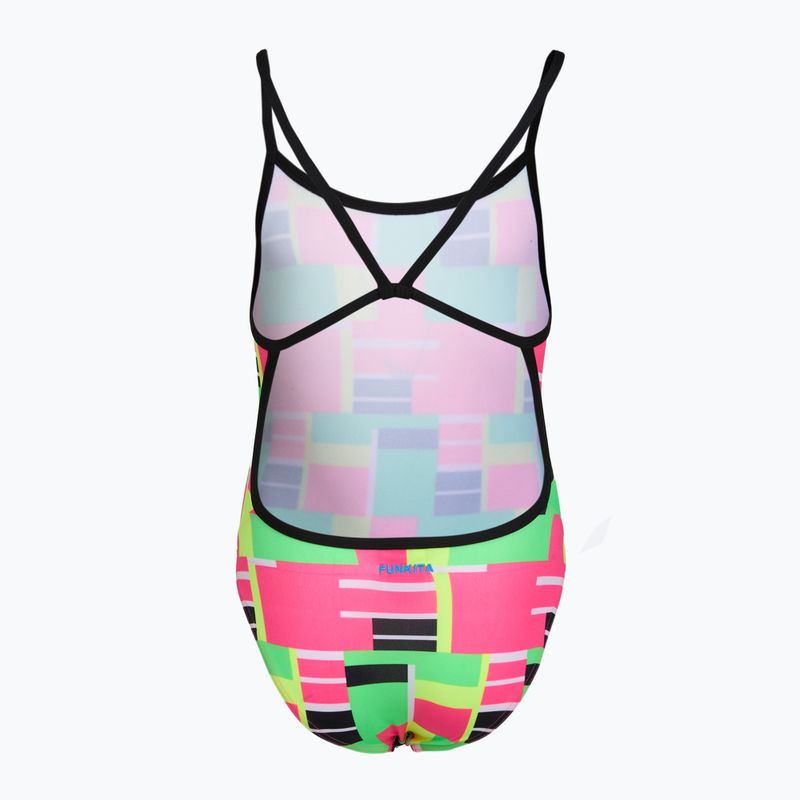 One-piece swimsuit Funkita Single Strap One Piece blocked again 2