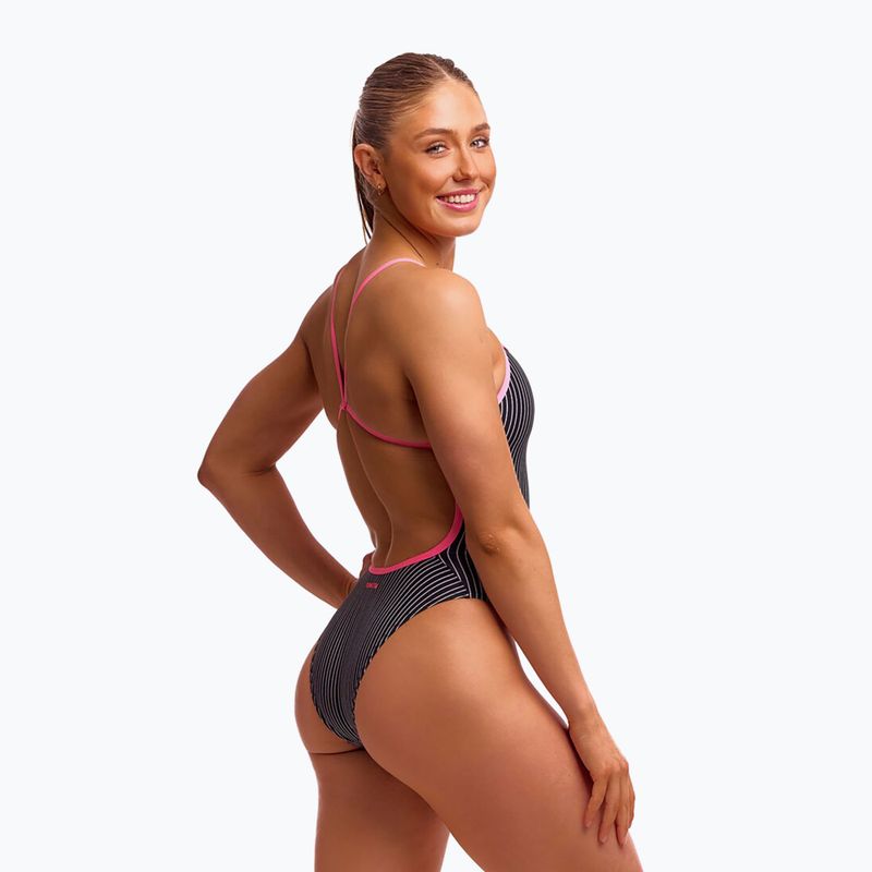 Ladies' one-piece swimsuit Funkita Single Strength One pieces pin stripe 2