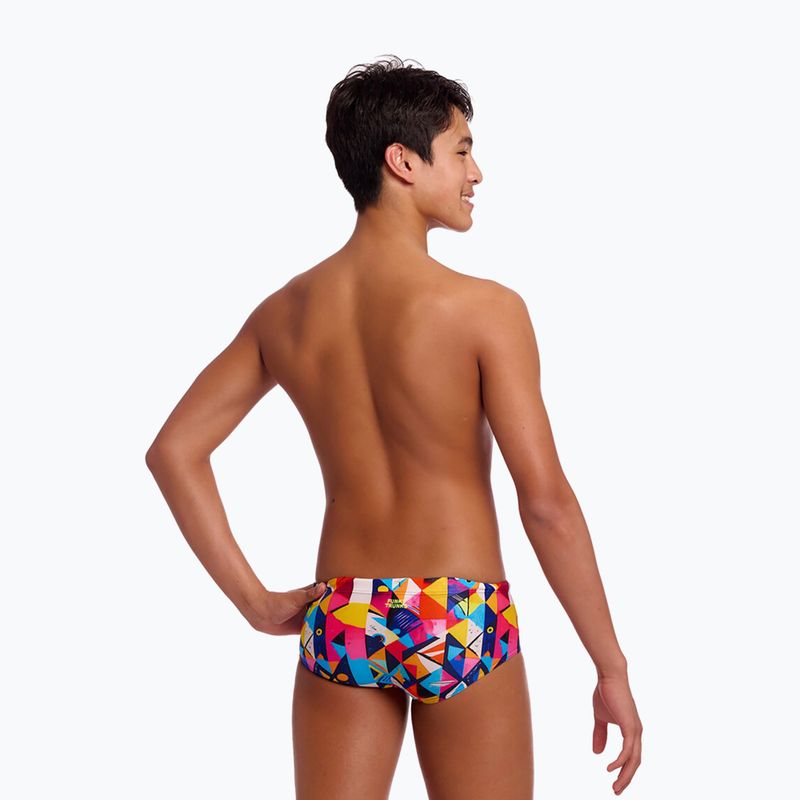 Children's swim trunks Funky Trunks Sidewinder Trunks broken blox 2