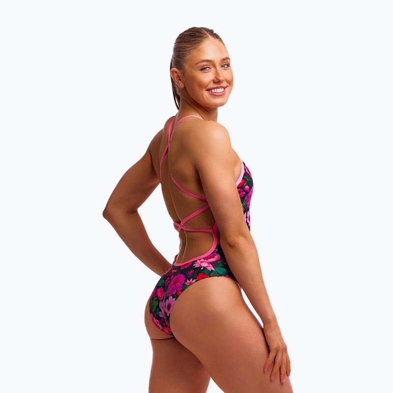 Ladies' one-piece swimsuit Funkita Strapped Secure One pieces garden glow 2