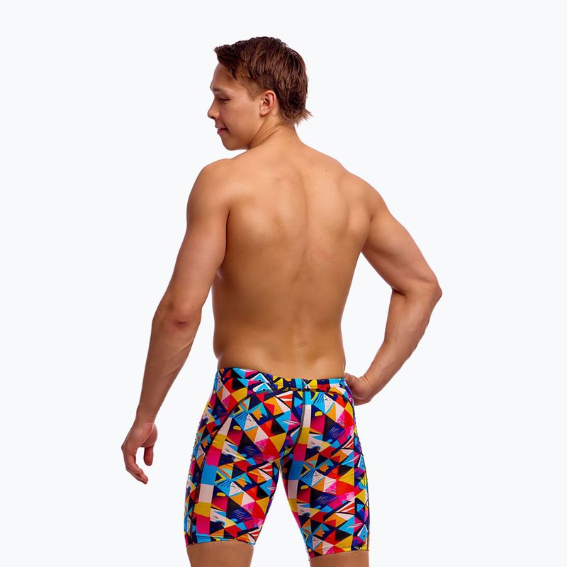 Men's swim jammers Funky Trunks Training broken blox 2