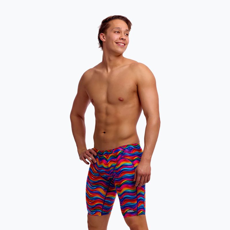 Men's swim jammers Funky Trunks Training plastic fantastic