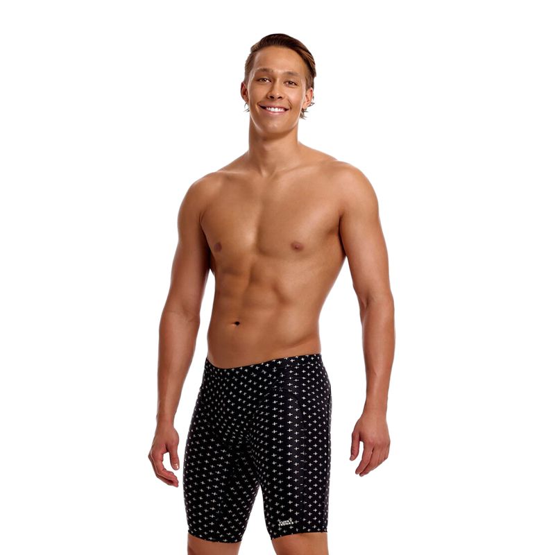 Men's swim jammers Funky Trunks Training Jammers be positive 2