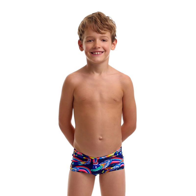 Boys' swim boxers Funky Trunks Printed Trunks blast buddies 2