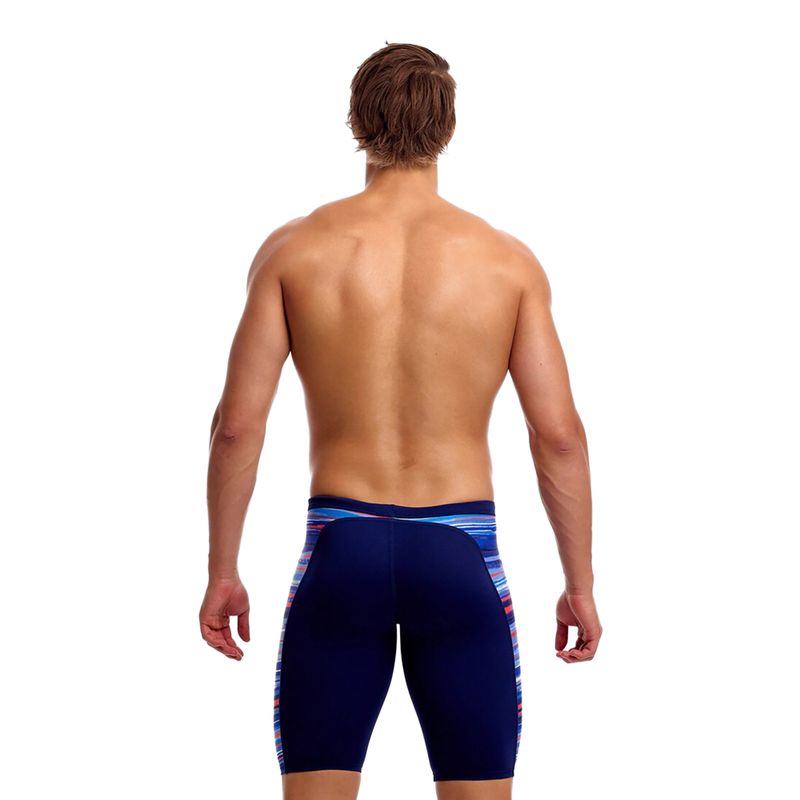 Men's swim jammers Funky Trunks Training Jammers lost lines 3
