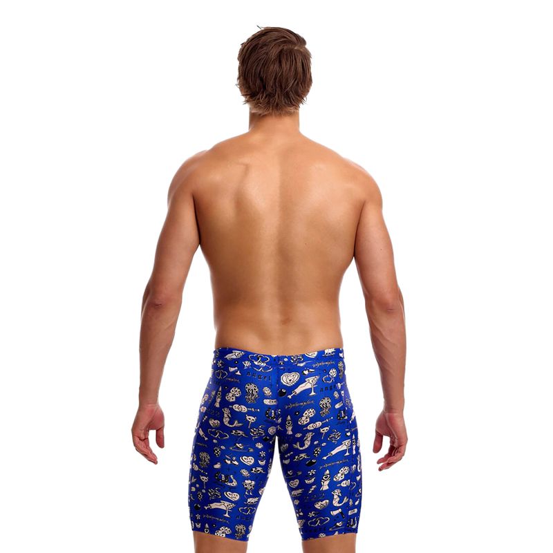 Men's swim jammers Funky Trunks Training Jammers scratchy 2