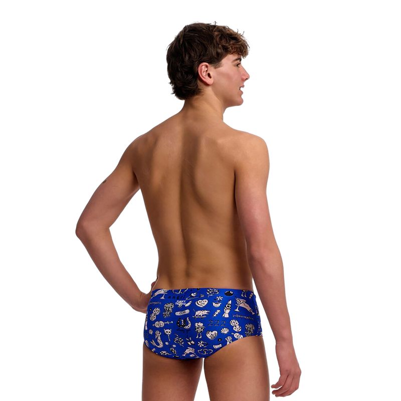 Boys' swim boxers Funky Trunks Sidewinder Trunks scratchy 2