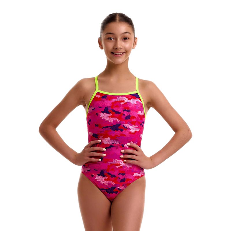 Children's one-piece swimsuit Funkita Strapped In One Piece special pops 2