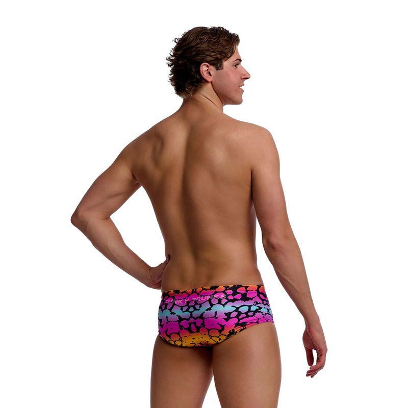 Men's swim boxers Funky Trunks Sidewinder Trunks wild animal 2