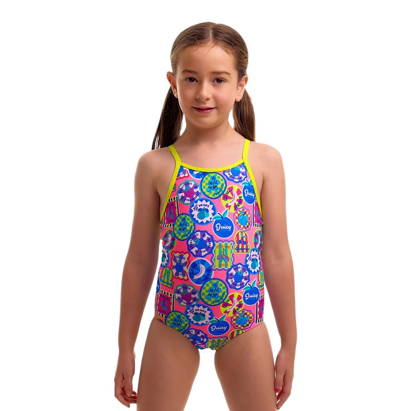 Children's one-piece swimsuit Funkita Printed One Piece zesty besty 2