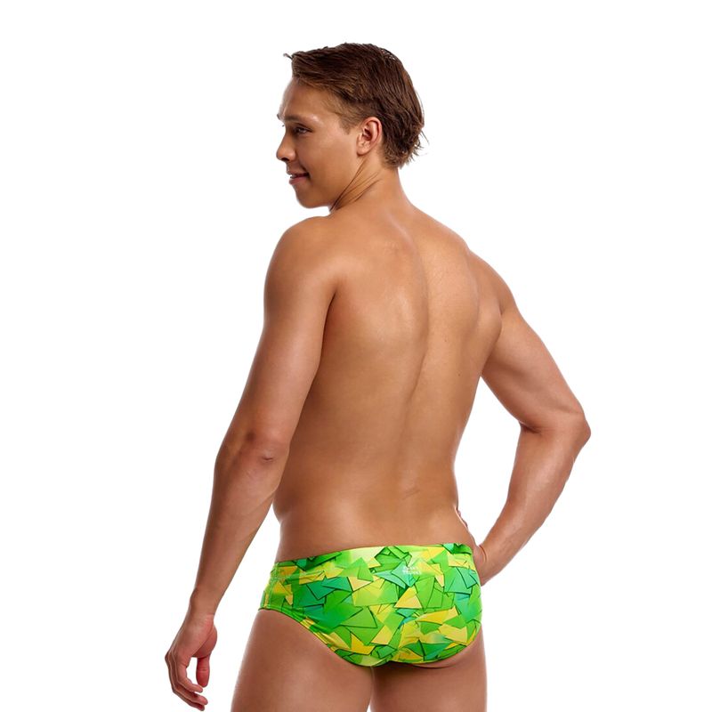 Men's swim briefs Funky Trunks Seamed Briefs try tonic 3
