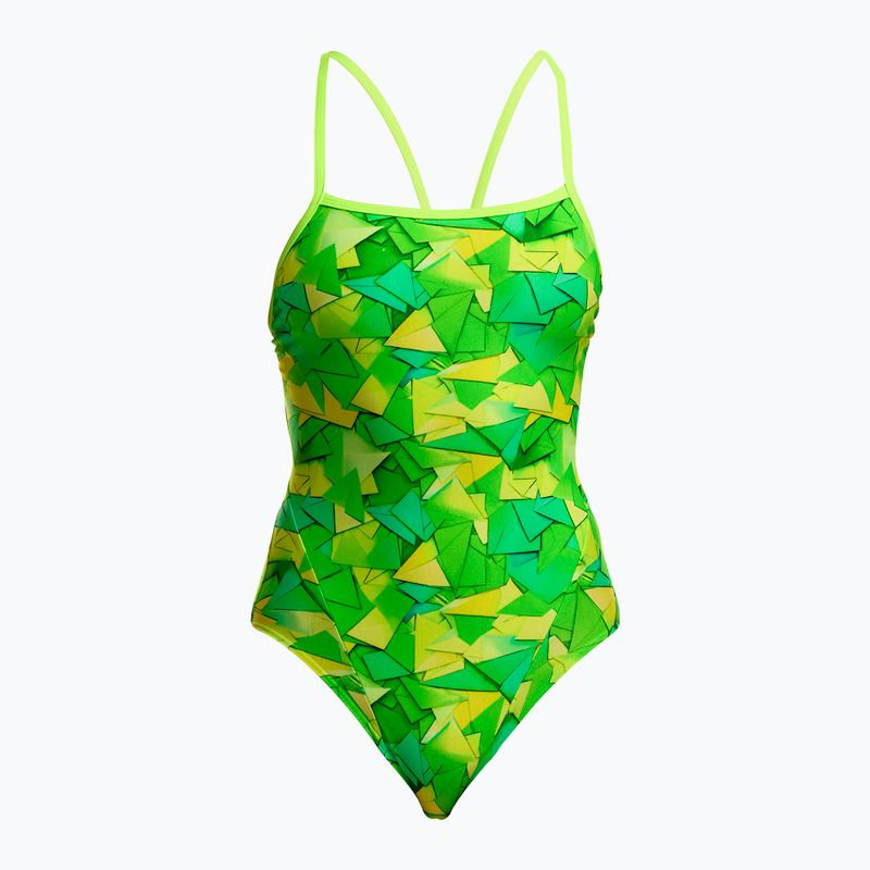 Ladies' one-piece swimsuit Funkita Single Strap One Piece try tonic