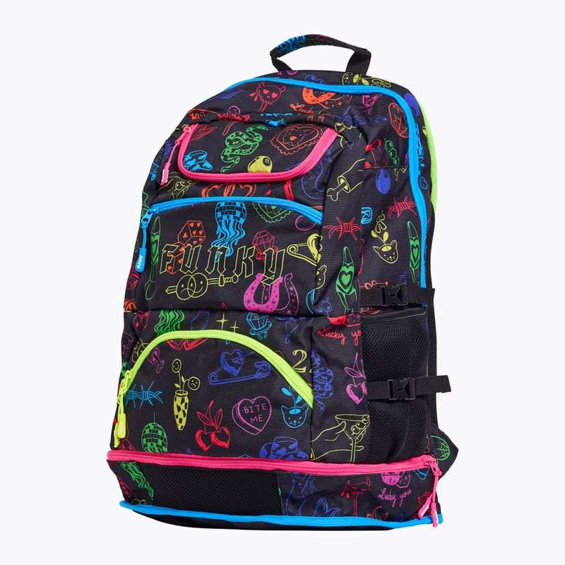 Backpack Funky Elite Squad doodles 2