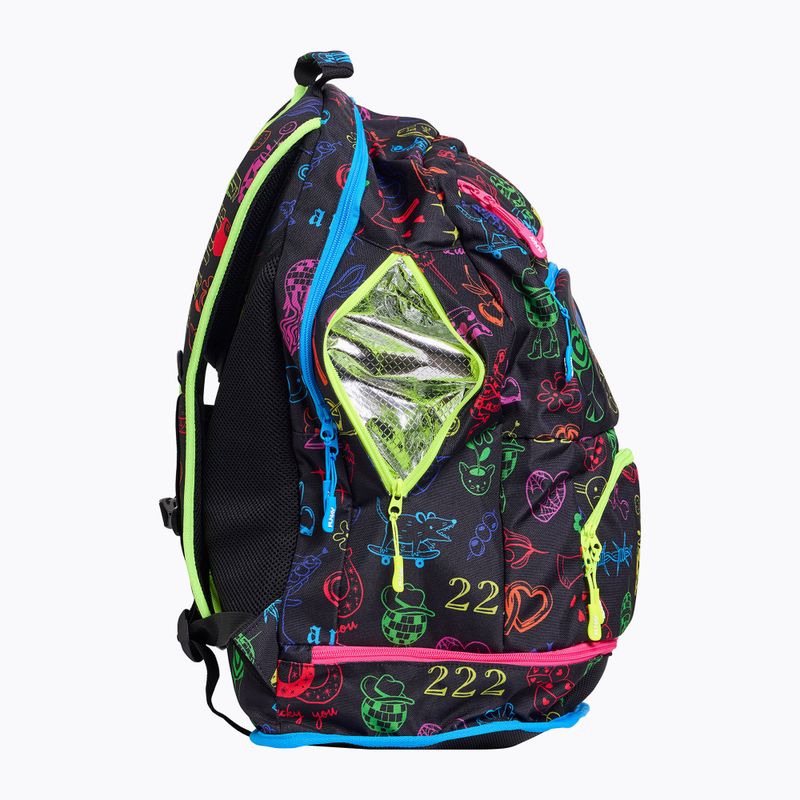 Backpack Funky Elite Squad doodles 7