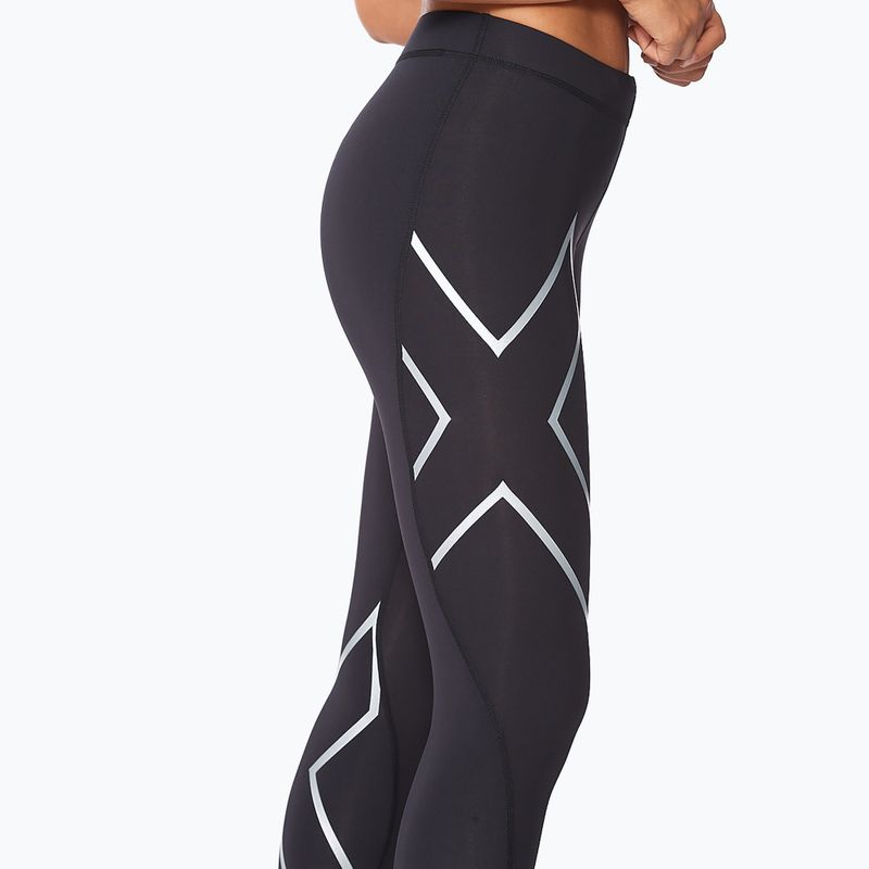 Women's training leggings 2XU Core Compression 7/8 black WA4174B 5