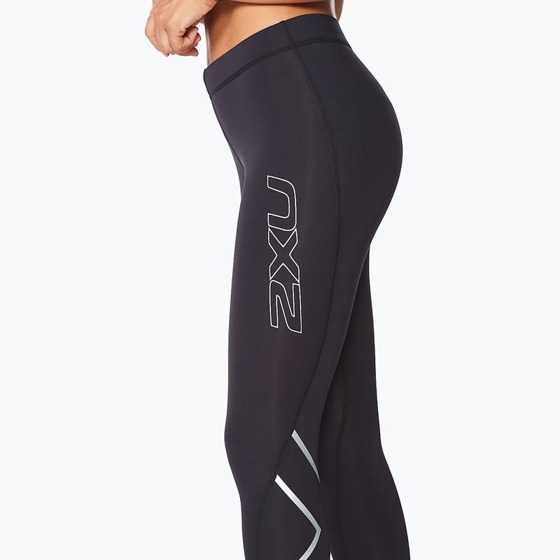 Women's training leggings 2XU Core Compression 7/8 black WA4174B 6