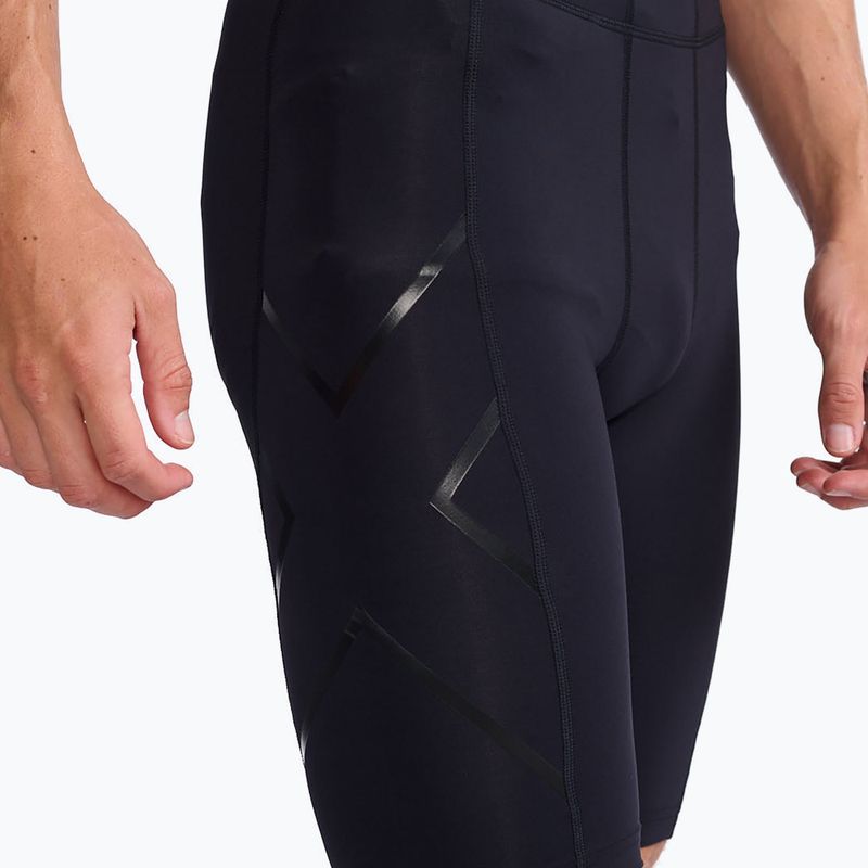 Men's 2XU Core Compression training shorts black MA3851B 4