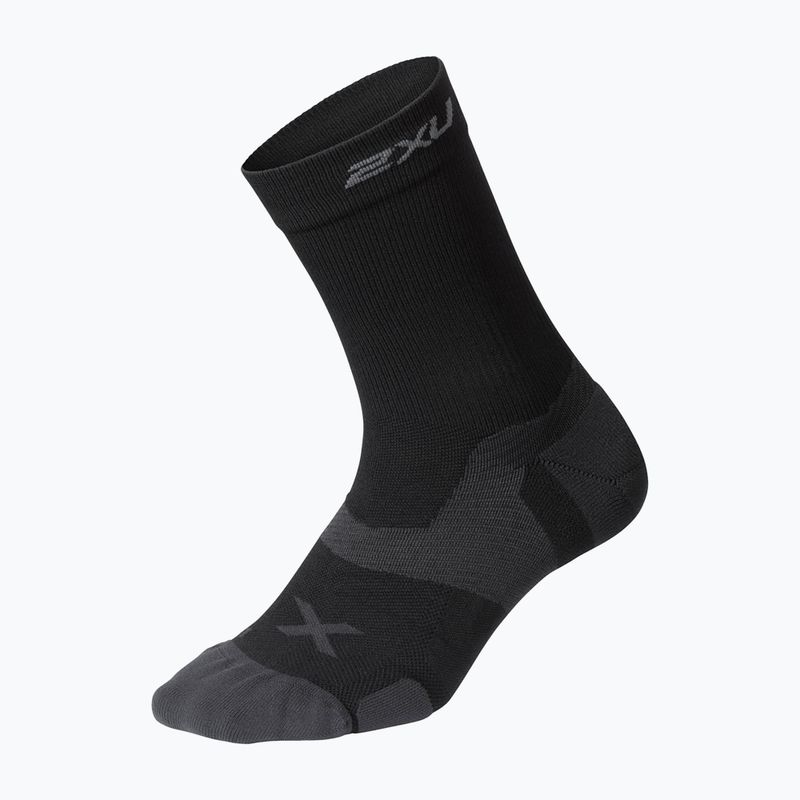 2XU Vectr Cushion Crew sports socks black UA5053E