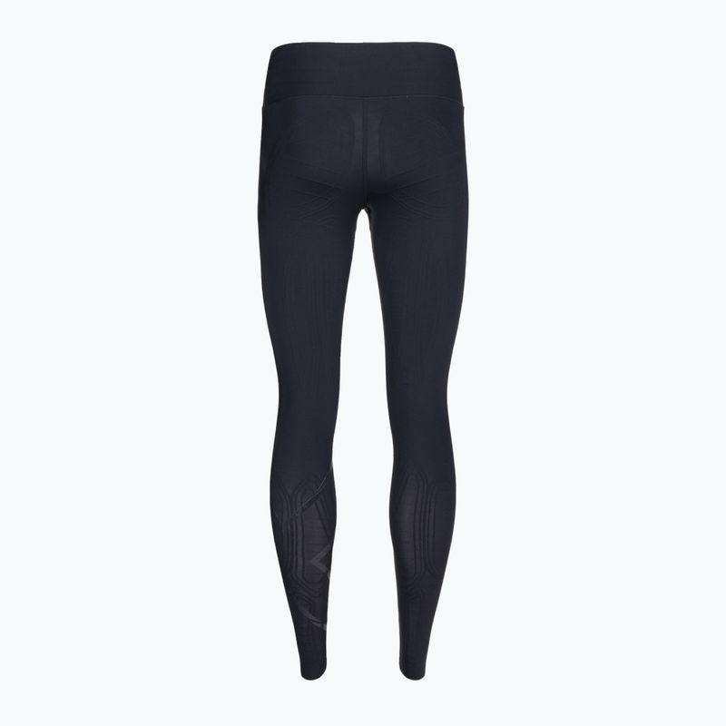 Women's training leggings 2XU Force Mid-Rise Compression black WA5367B 2
