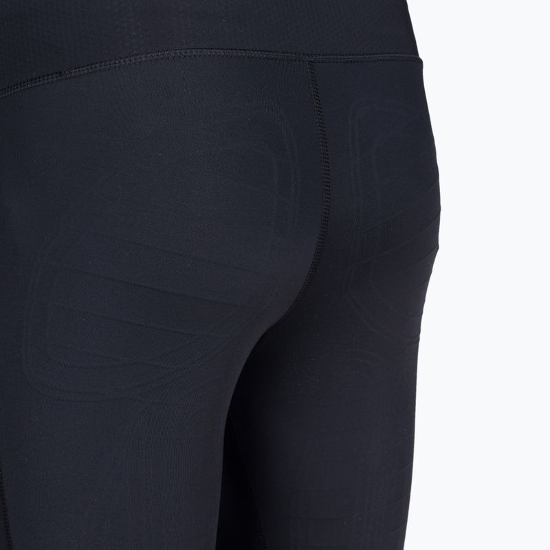 Women's training leggings 2XU Force Mid-Rise Compression black and gold WA5367B 8