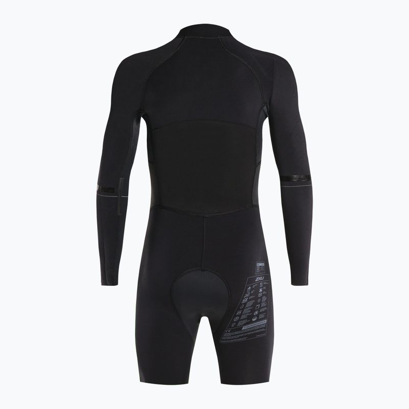 Men's Swim Foam 2XU Swimrun 1 3/2/1.5 mm black MW5479C 5